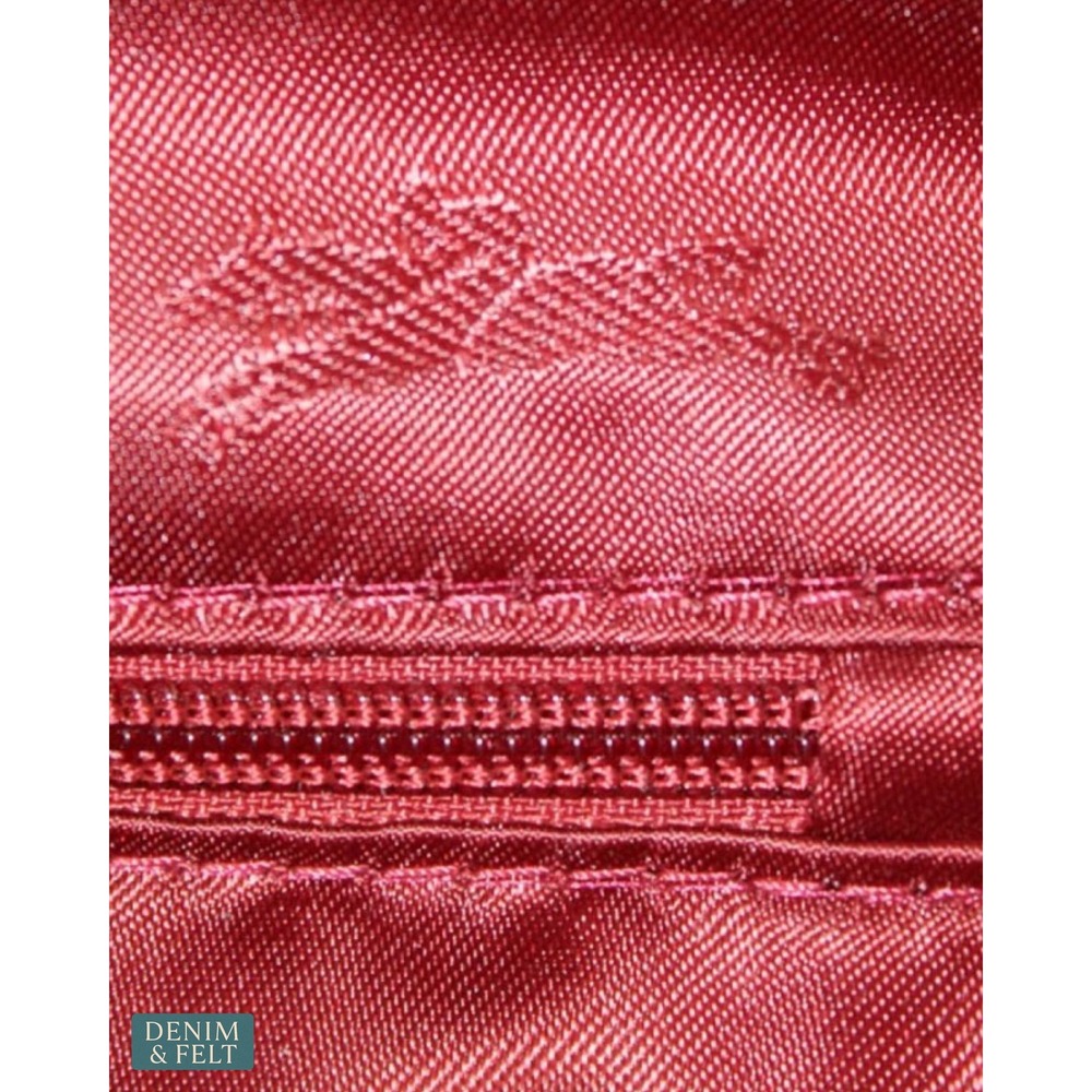 Longchamp Rare Red Python Print Large Tote Bag Travel Weekender Shopper Purse - Picture 11 of 15
